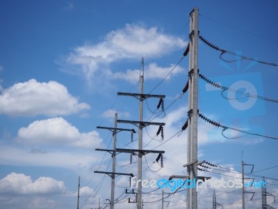 Transmission 115 Kv Stock Photo