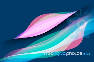 Transparent Colors Abstract Scene Stock Image