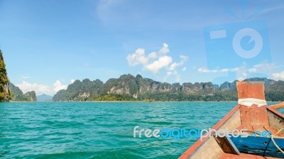 Travel By Boat Stock Photo