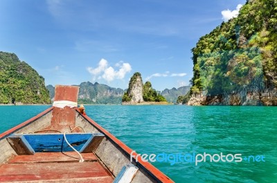 Travel By Boat Stock Photo