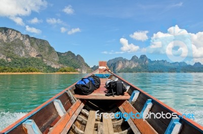 Travel By Boat Stock Photo