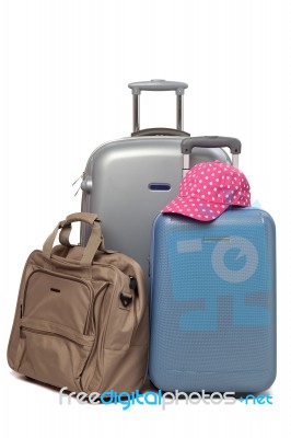 Travel Luggage Stock Photo