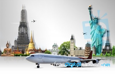 Travel The World, Concept Stock Photo