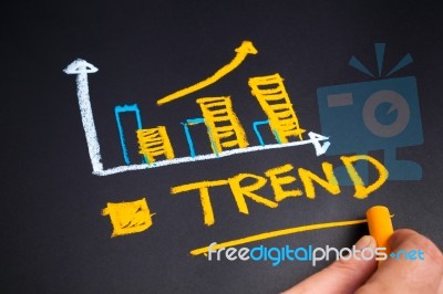 Trend Stock Photo