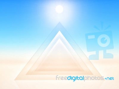 Triangle Stock Image