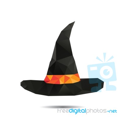 Triangles Hat Stock Image