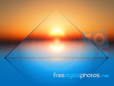 Triangular Shape Stock Image