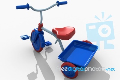 Tricycle Stock Image