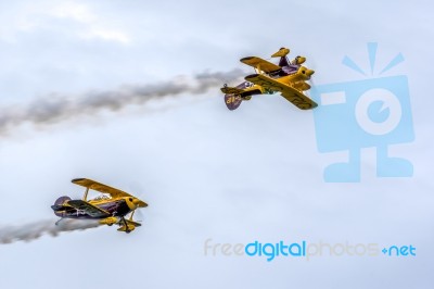 Trig Aerobatic Team Stock Photo