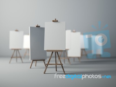 Tripod Painting Stock Image