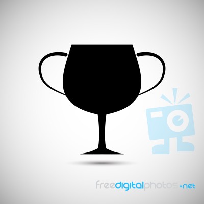 Trophy Icon Stock Image