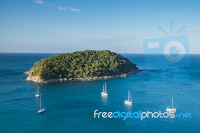 Tropical Island Stock Photo