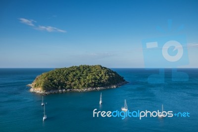 Tropical Island Stock Photo