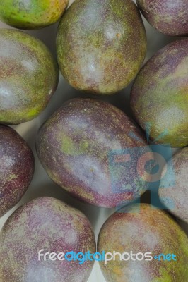 Tropical Passion Fruit Stock Photo