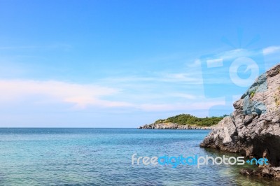 Tropical Sea View Stock Photo