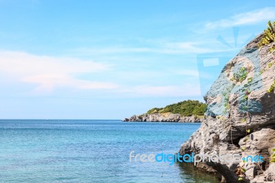 Tropical Sea View Stock Photo