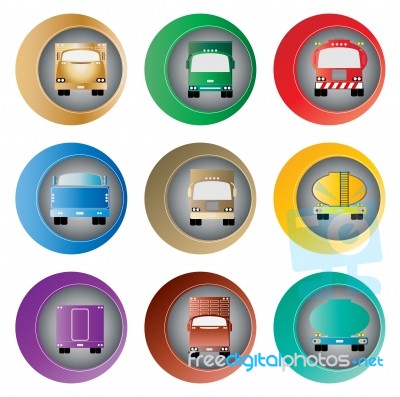 Truck Icon Stock Image