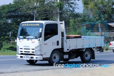 Truck Of Rpm Farm And Feed For Egg Transport Stock Photo