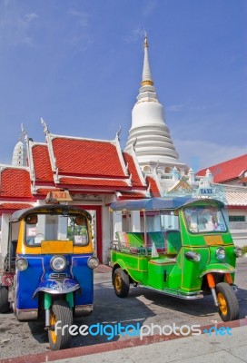 TukTuk In Bangkok,Thailand Stock Photo