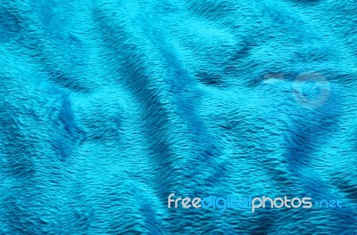 Turquoise Color Fabric Carpet Background Stock Photo