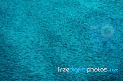 Turquoise Color Fabric Carpet Background Stock Photo