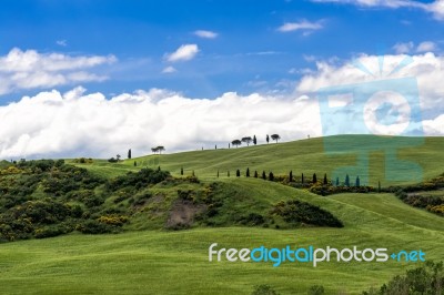 Tuscan Countryside Stock Photo