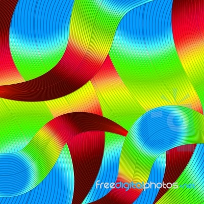 Twirl Background Means Design Vibrant And Wave Stock Image