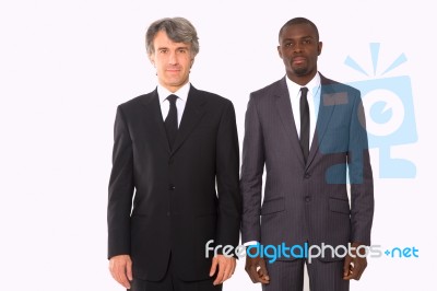 Two Businessmen Stock Photo