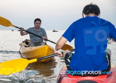 Two Friends Stock Photo