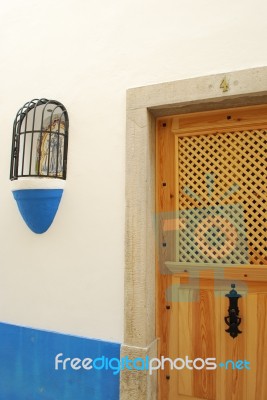 Typical House Detail In Local Village Stock Photo