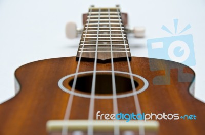 Ukulele Hawaii Guitar Style Stock Photo