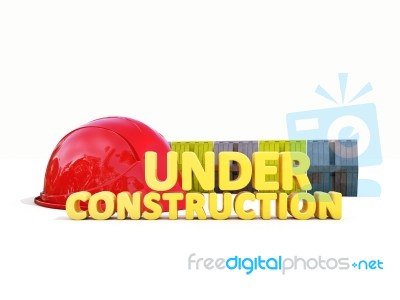 Under Construction Stock Image