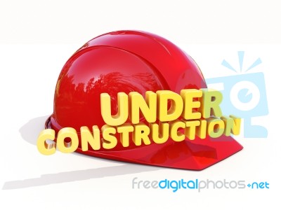 Under Construction Stock Image