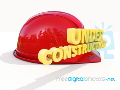 Under Construction Stock Image