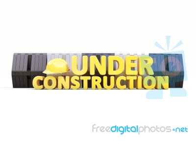 Under Construction Stock Image