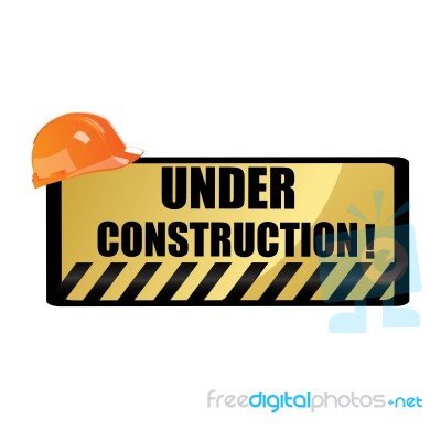 Under Construction Stock Image