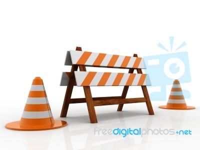 Under Construction Concept Stock Image