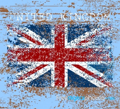 United Kingdom Flag Stock Image