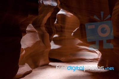 Upper Antelope Canyon Stock Photo