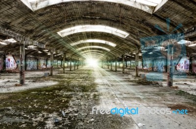 Urbex Image Stock Photo