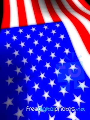 Usa Flag Stock Image