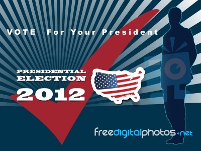 USA  Presidential Election Stock Image