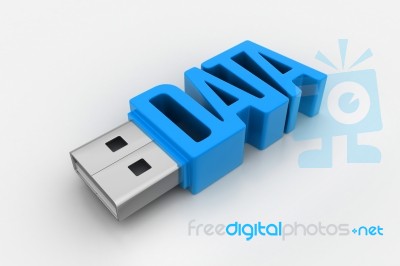 Usb Flash Drive Stock Image