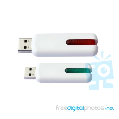 Usb Flash Drive Stock Photo