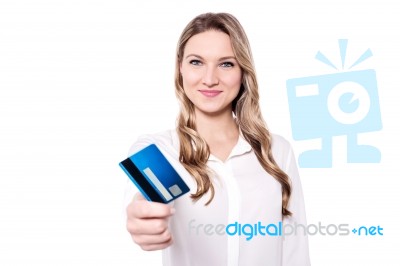 Use My Card! Stock Photo