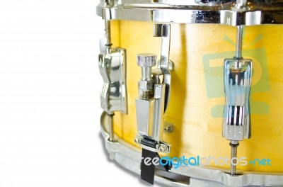 Used Snare Drum Stock Photo