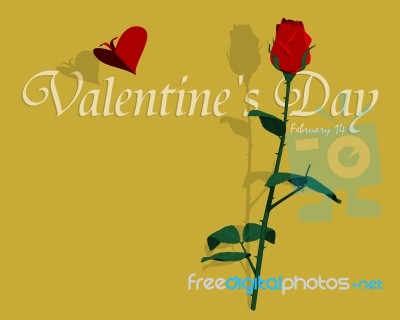 Valentine Background Stock Image