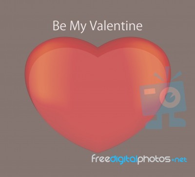 Valentine Card Stock Image