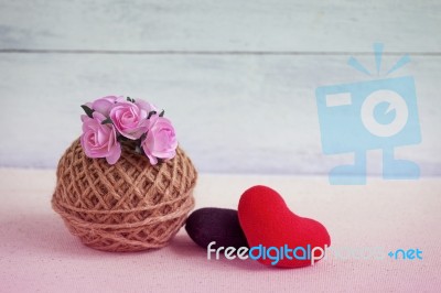 Valentine Concept Background Stock Photo