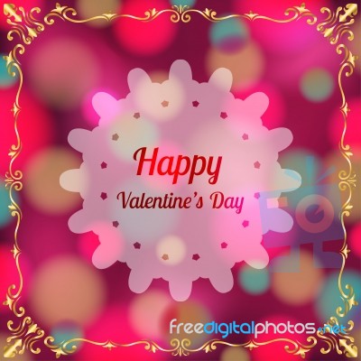 Valentine's Background Stock Photo